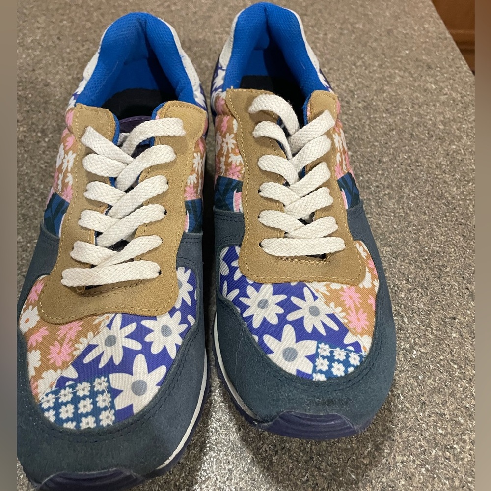 Inkkas Blue and Purple Sneakers